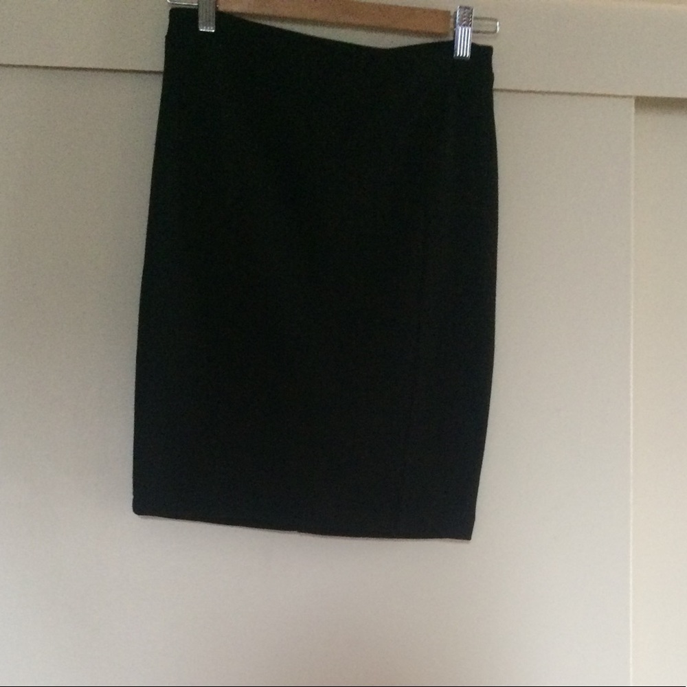Black work skirt